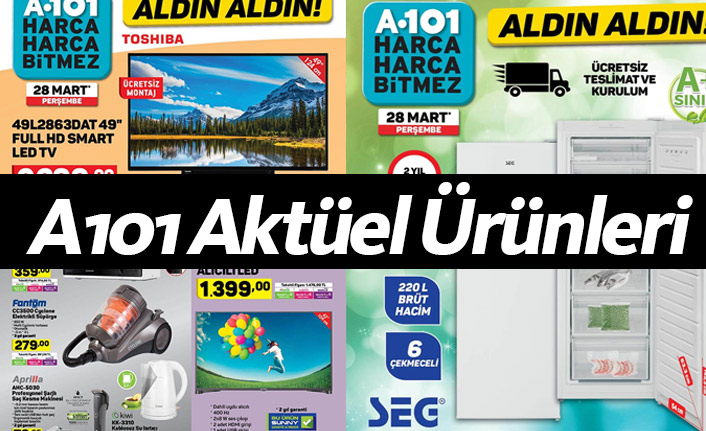 A101 aktüel aldın aldın kampanyalarında neler var?