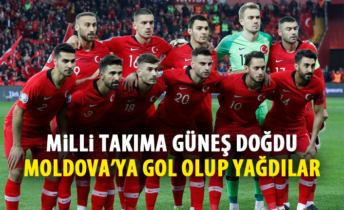Milli Takım'a Güneş doğdu