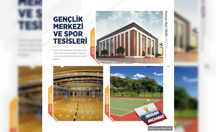 Akçaabat gençliği Osman Nuri Ekim'in projelerine inandı