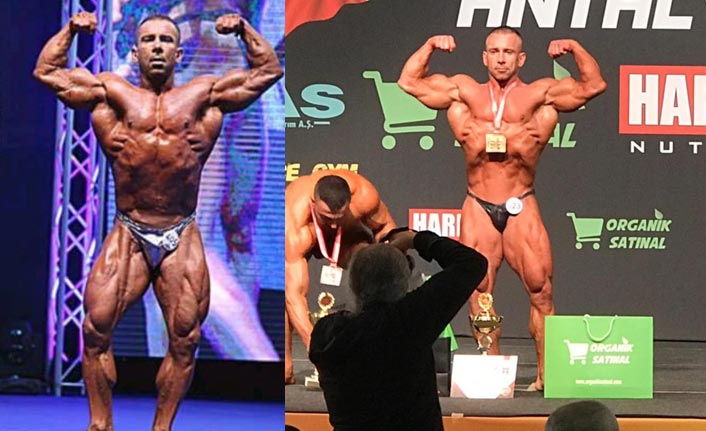 Trabzonlu Levent Karaçengel Antalya'da şampiyon oldu