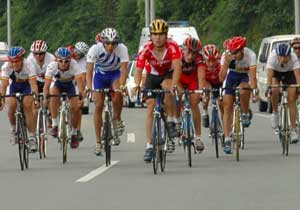 Trabzon'da bisiklet yarışı