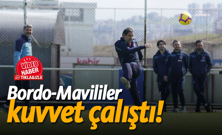 Trabzonspor, Antalyaspor maçı hazırlıklarını sürdürüyor