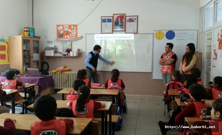 Ahmet Saka İlkokulu Ağaç Kardeşliği projesine kabul edildi