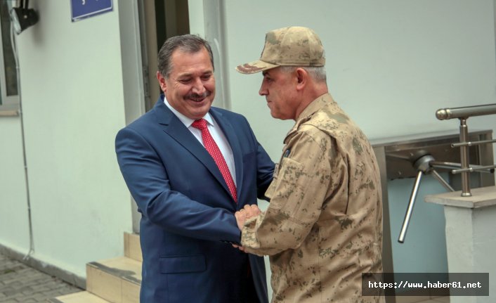 Jandarma Genel Komutanı Arif Çetin’den Çevik’e ziyaret