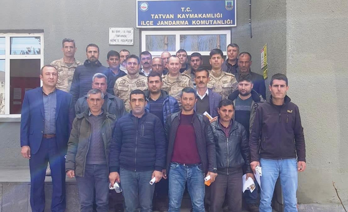 Başarılı güvenlik korucuları ödüllendirildi!