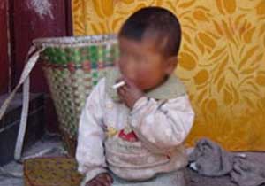 2,5 Yaşında ama Sigara tiryakisi