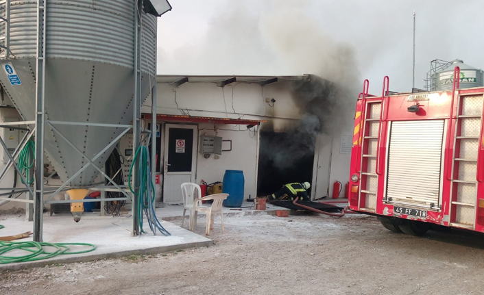 Tavuk tesisinde yangın!