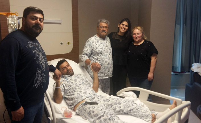 Önce kızını sonra böbreğini verdi