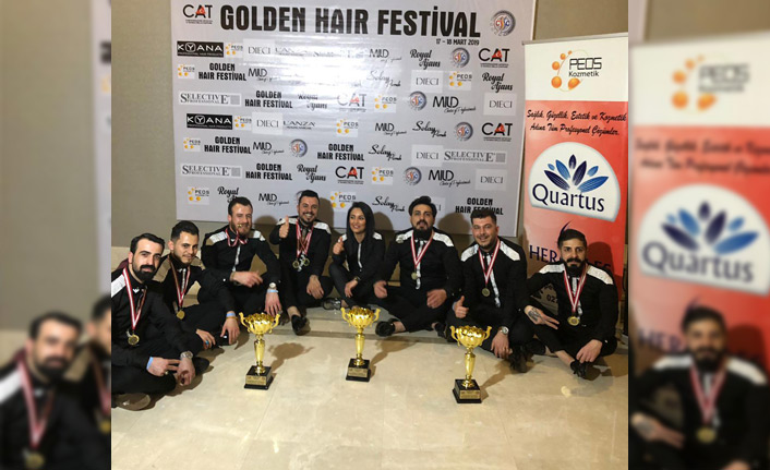 Siirtli kuaförler dünya birincisi oldu