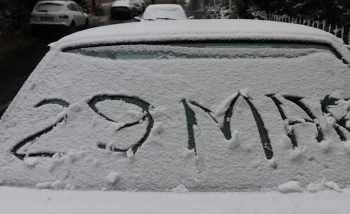 Nevşehir beyaza büründü!