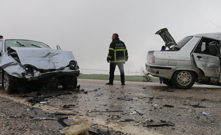 Adıyaman'da feci kaza: 1 ölü 5 yaralı