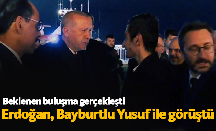 Bayburtlu Yusuf , Cumhurbaşkanı Erdoğan ile buluştu