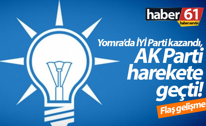 AK Parti'den Yomra için flaş hamle!