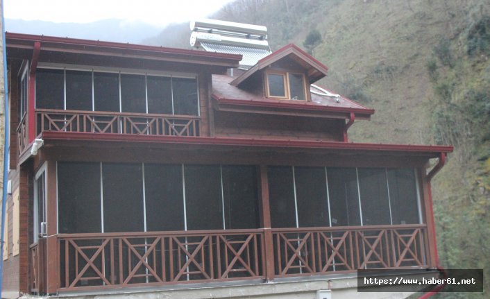 Tosuncuk Giresun'daki evinde bir kez kalabilmiş