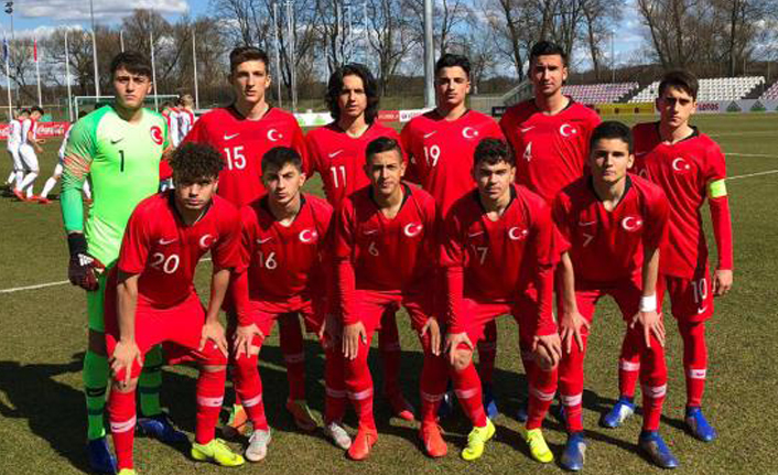 U16 Milli Takımı galip!