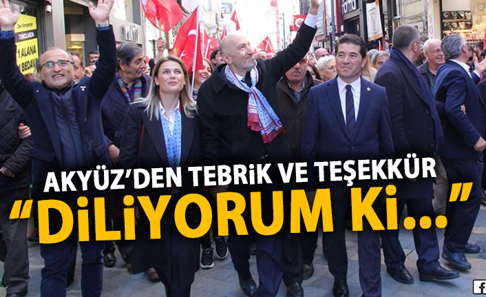 Salih Akyüz: Diliyorum ki…