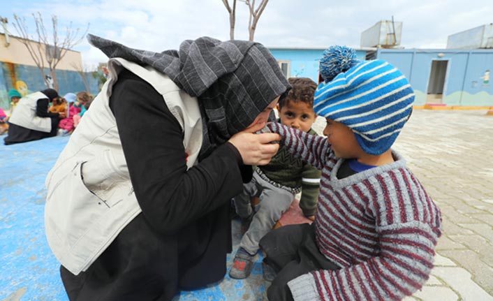Trabzonlu Kadınlardan Suriyelilere kardeşlik eli