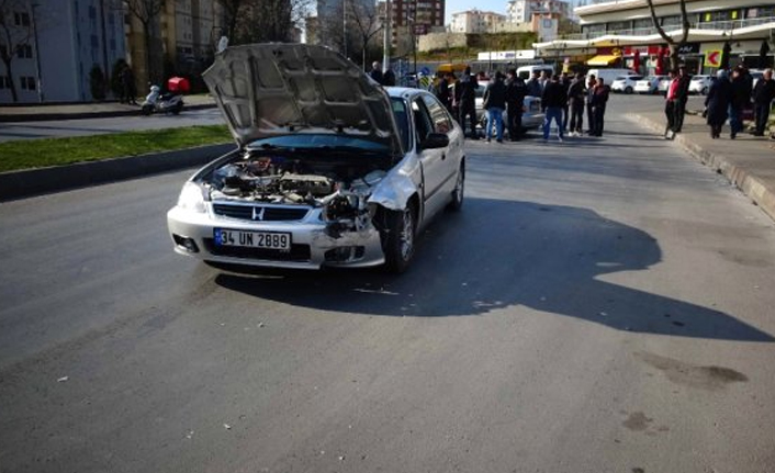 Kartal'da trafik kazası: 1 yaralı