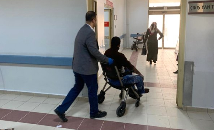 Adıyaman'da inşaat iskelesi çöktü: 2 yaralı