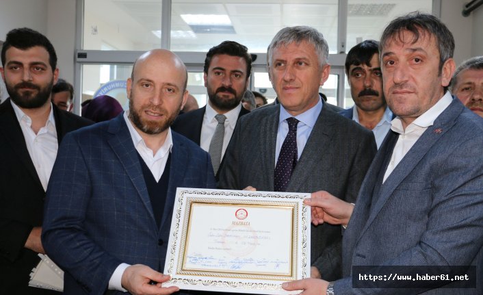 Of Belediye Başkanı Sarıalioğlu mazbatasını aldı