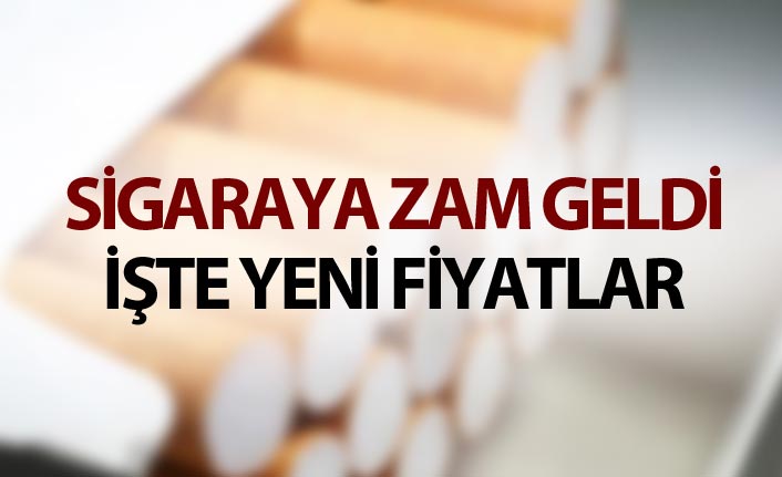 Sigaraya Zam Geldi! İşte Yeni Fiyatlar