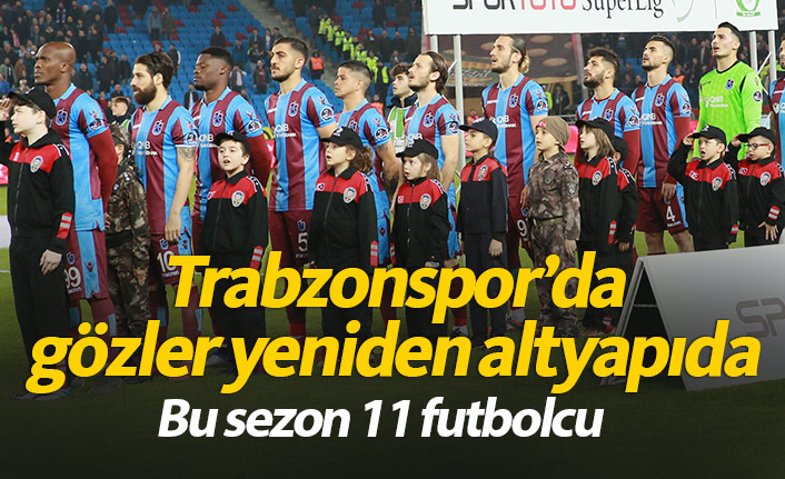Trabzonspor'da hedef altyapıdan yeni isimler çıkarmak