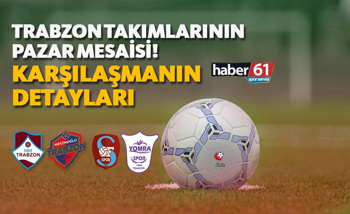 Trabzon Takımları Sahada: Yomraspor Farklı Kazandı, Hekimoğlu ve Ofspor Kaybetti