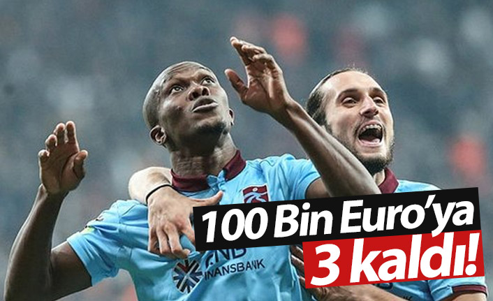Nwakaeme 100 Bin Euro'yu kapacak
