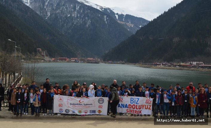 Şanlıurfalı öğrencilere Trabzon’dan muhteşem uğurlama