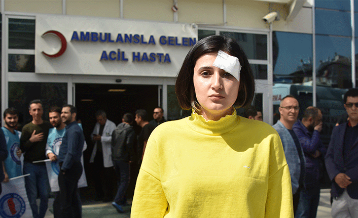 Hemşirenin boğazını sıkıp kafa attı, serbest bırakıldı