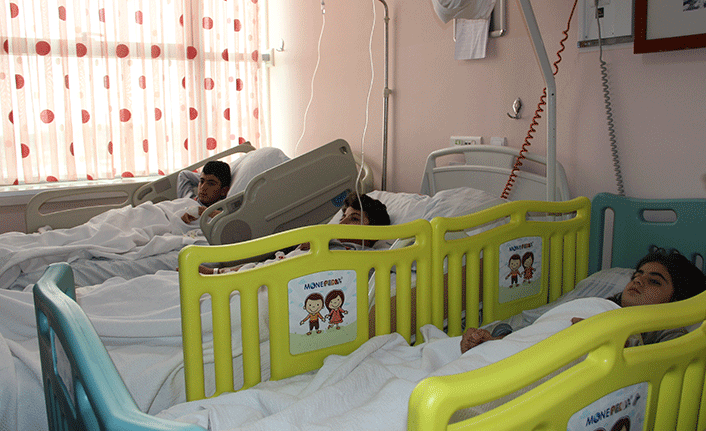 Cıvadan zehirlenen kardeşler tedavi altına alındı