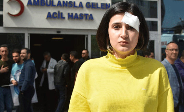 Hastanede korkunç anlar! Hemşireyi boğazından...