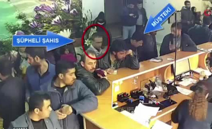 Noter faresi kameraya yakalandı