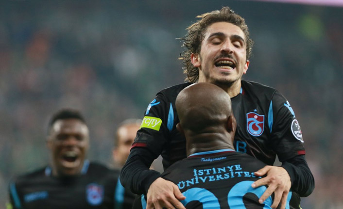 Trabzonspor'dan Bursa'da kritik galibiyet