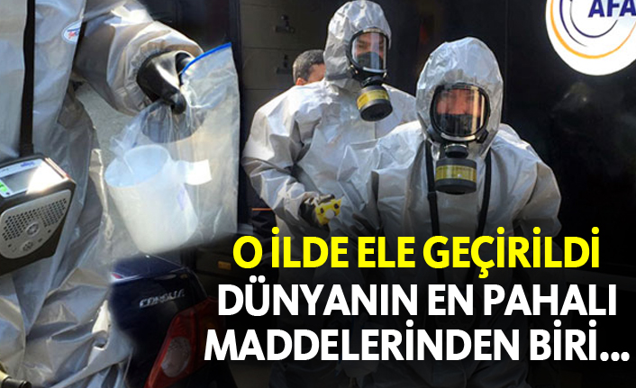 O ilde ele geçirildi - Dünyanın en pahalı maddelerinden biri