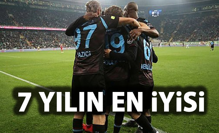 Bu Trabzonspor 7 yılın en iyisi