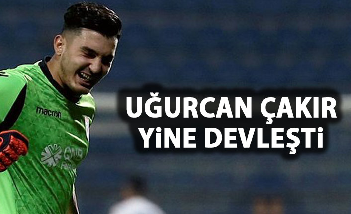 Uğurcan kalesinde yine devleşti