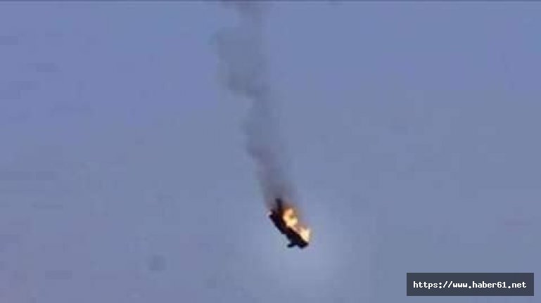 Libya'da askeri uçak düştü