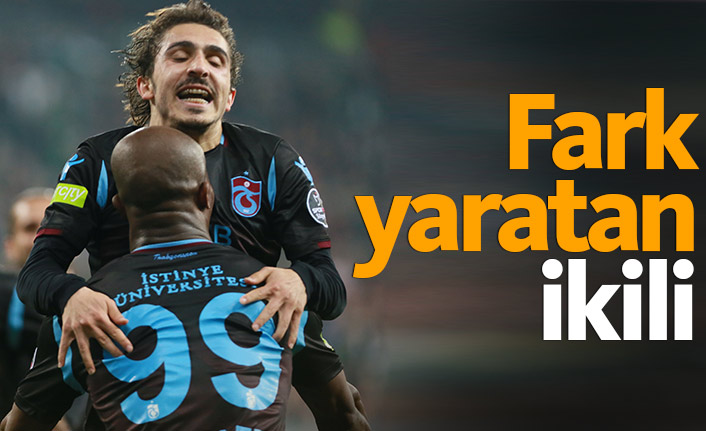 Trabzonspor'da fark yaratan ikili