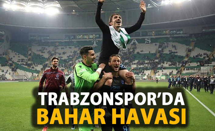 Trabzonspor'da bahar esintisi