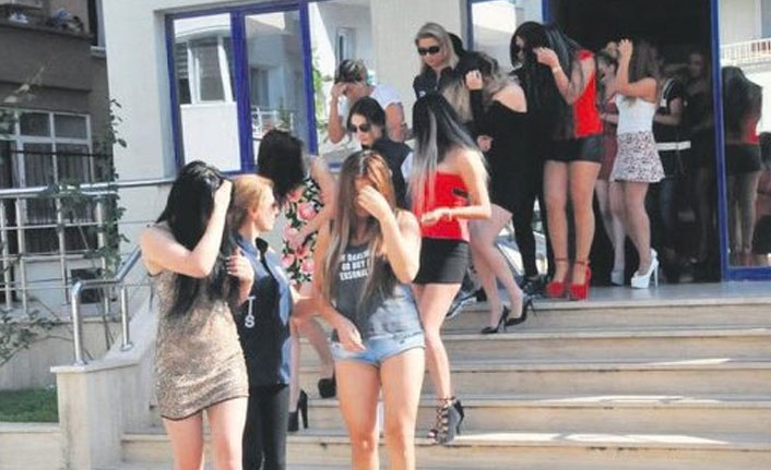 Taksitli fuhuş operasyonunda 15 tutuklama