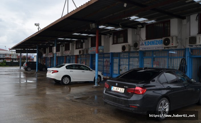 Trabzon'da orası en durgun gününü yaşadı!