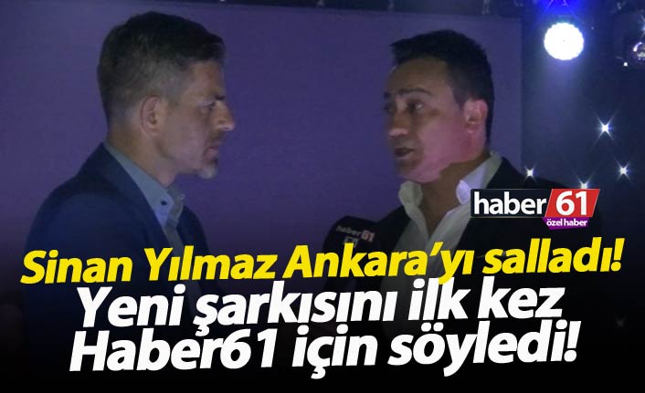 Sinan Yılmaz yeni şarkısını ilk kez Haber61 için söyledi!