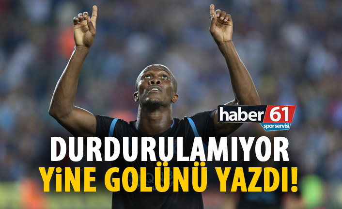 Trabzonspor’da Nwakaeme durdurulamıyor!