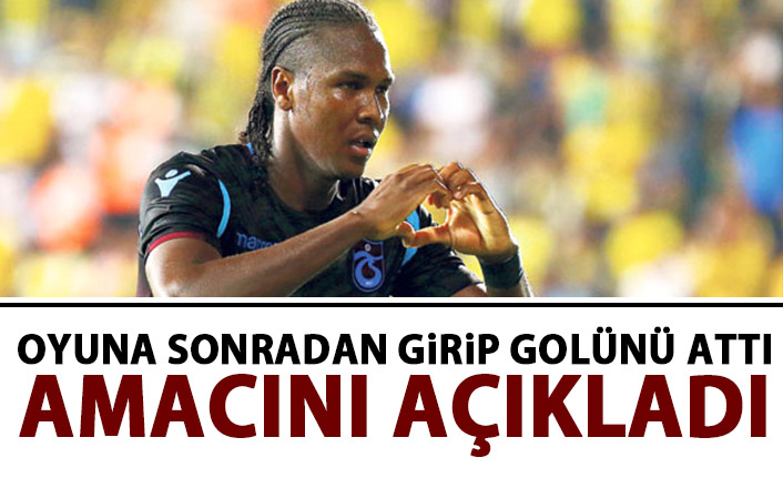 Rodallega golünü attı amacını açıkladı