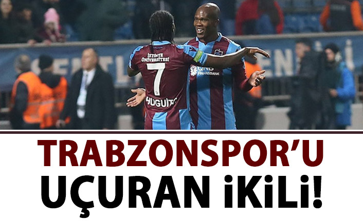 Trabzonspor'u uçuran ikili
