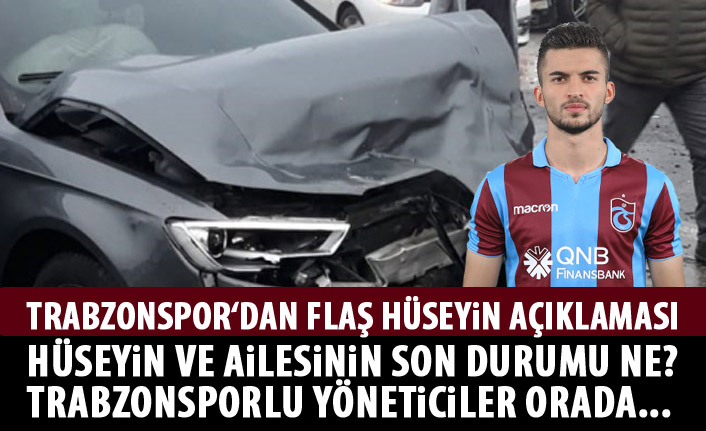Trabzonspor'dan Hüseyin Türkmen açıklaması! İvedilikle intikal ettik!