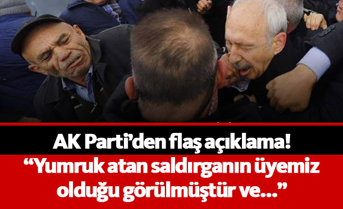 AK Parti'den flaş açıkalama: O saldırgan üyemiz çıktı, disipline sevkedildi