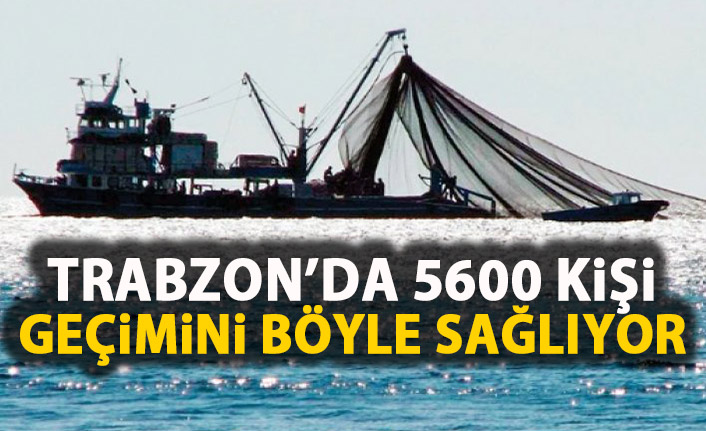 Trabzon'da 5 bin 600 kişi geçimini böyle sağlıyor