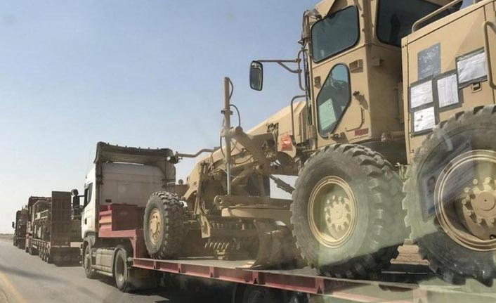 Irak'tan Deyrizor'a 200 TIR'lık sevkiyat!